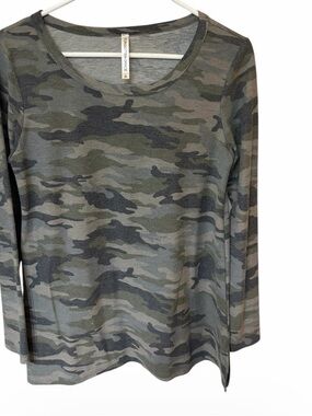 Forgotten Grace Camouflage Long Sleeve - Olive Camo